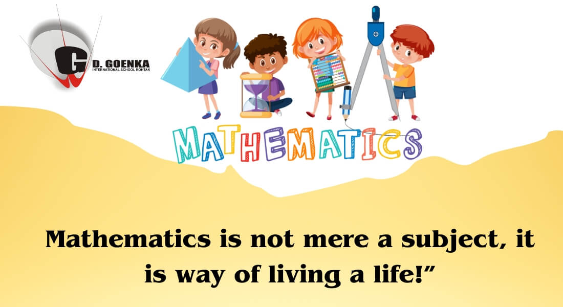 Mathematics is not mere a subject, it is way of living a life! (1)