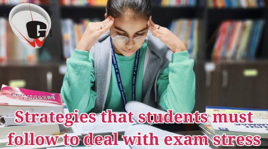 Strategies that students must follow to deal with exam stress