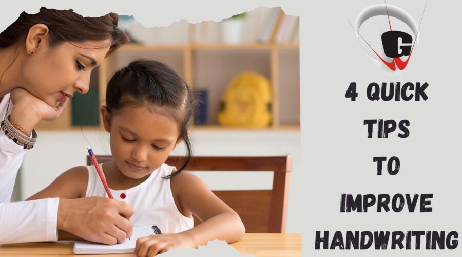 4 quick Tips to Improve Handwriting